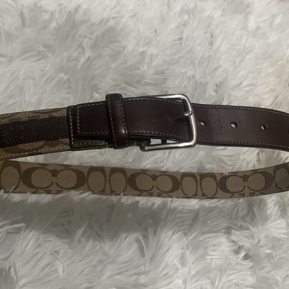 Vintage Coach Monogram Belt - Picture 2 of 4